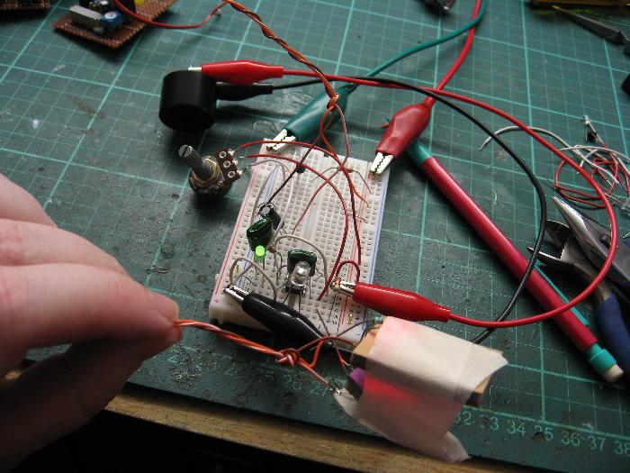 Photoplethysmograph Sensor and Amplifier Lash-Up