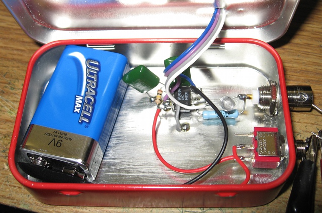 Inside the picoammeter