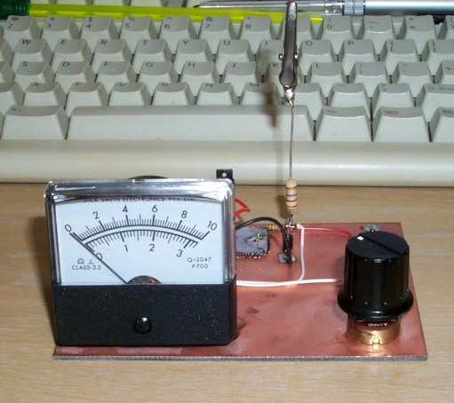 simple FET electrometer