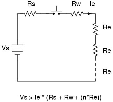 e-match series circuit