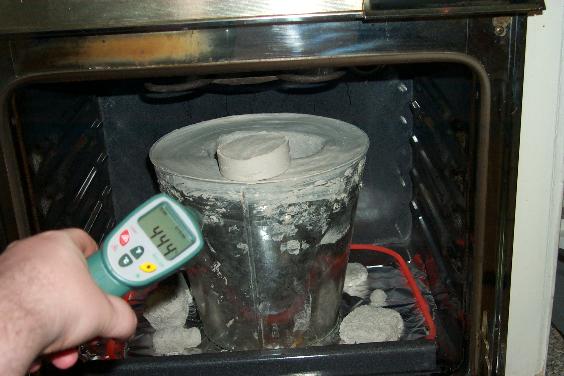 drying the refractory material