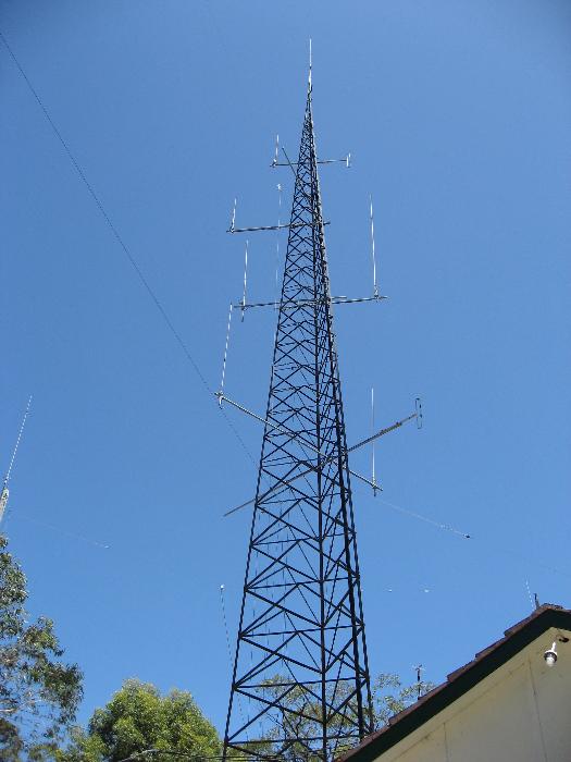 One of the towers at VK2WI Dural