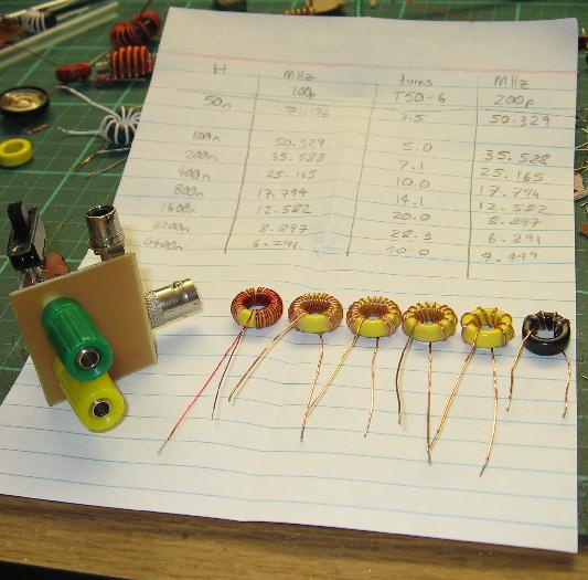 My Inductance Standards