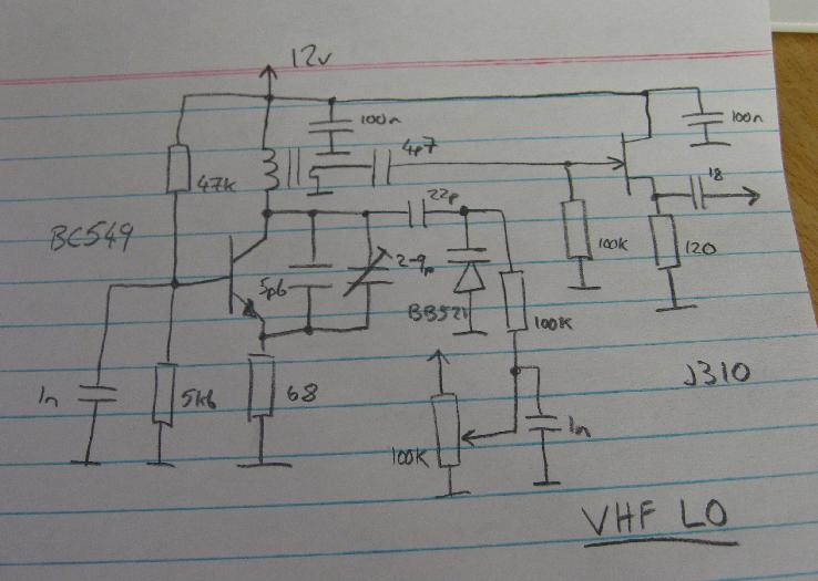 VFO Local Oscillator Circuit