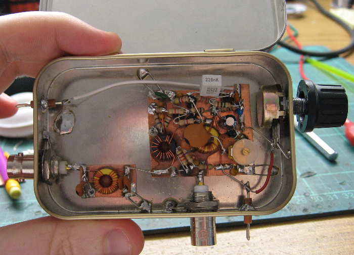 Receiver Boards in Altoids Tin