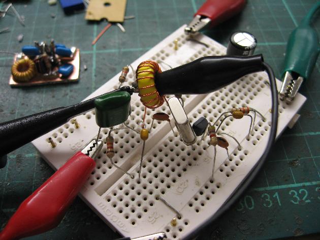 Prototype TX Breadboarded