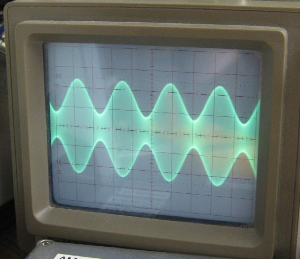 First AM Modulation Waveform