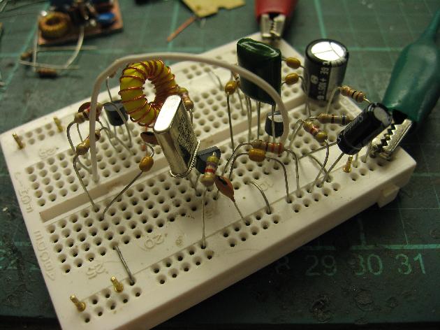 Prototype Self-Contained AM Modulated TX