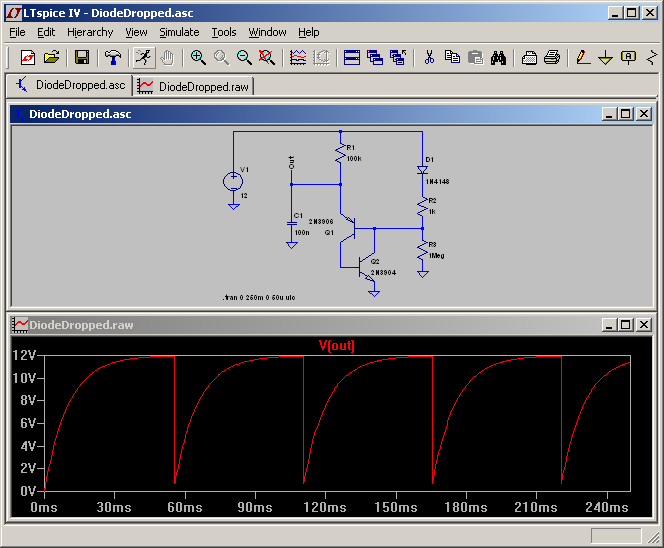 Diode Dropper Circuit