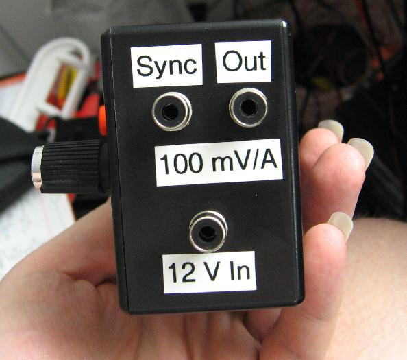 The RCA Sockets for Power and CRO Outputs