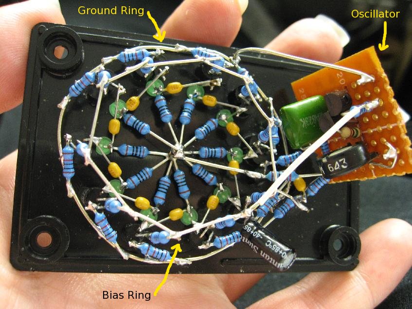 Completed Dekatron Emulator Spinner Circuit