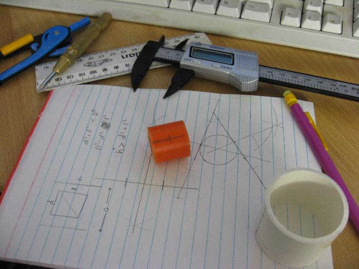 Variometer Coil Formers on Layout Constructions